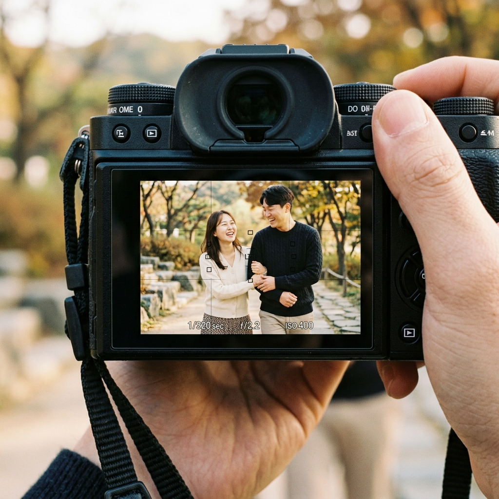 스냅 촬영 샘플 이미지